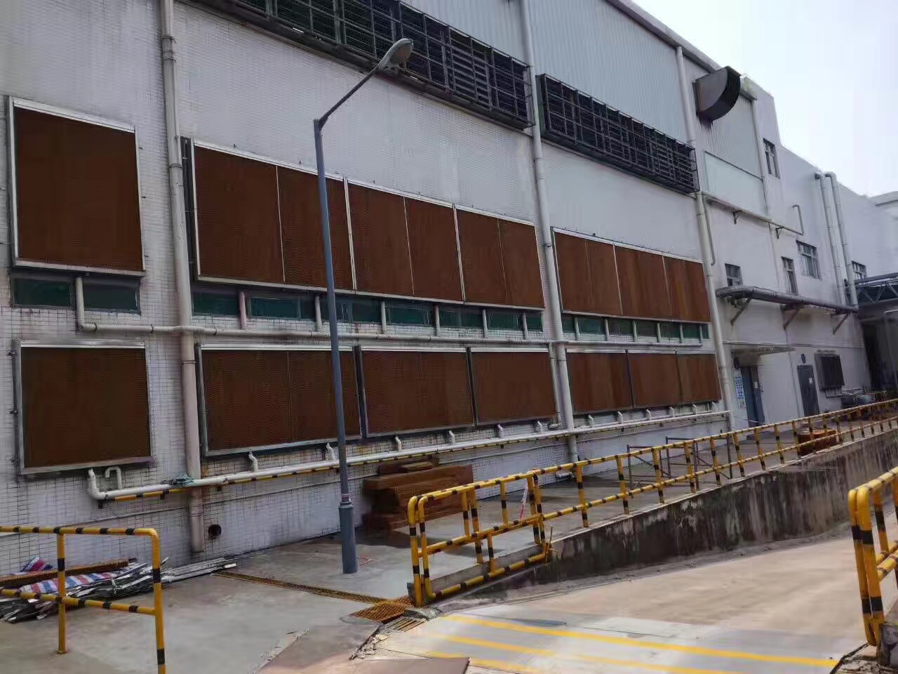 豬舍降溫水簾設施風機